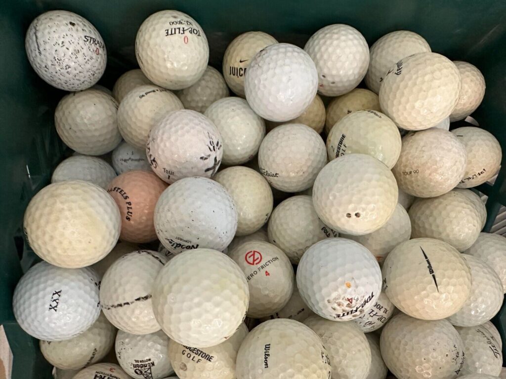 Recycling and Reusing Golf Balls