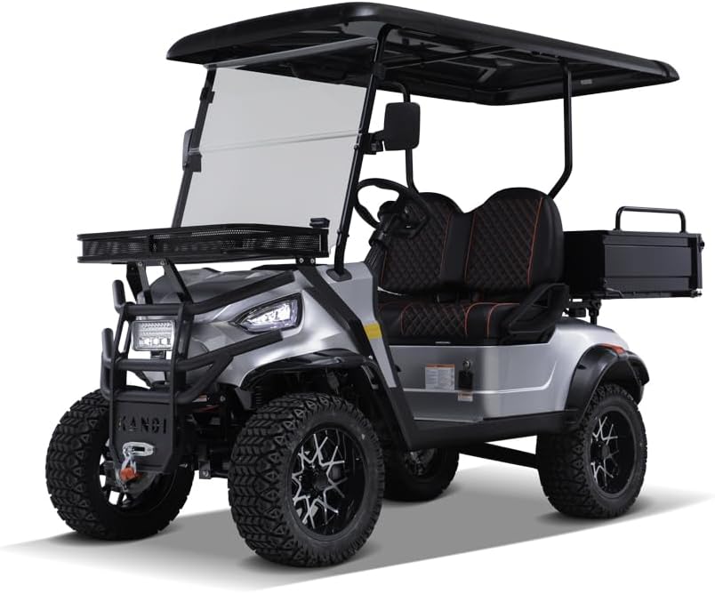 Kandi America 2 Passenger Electric Cart with Powerful 5,000-Watt Motor