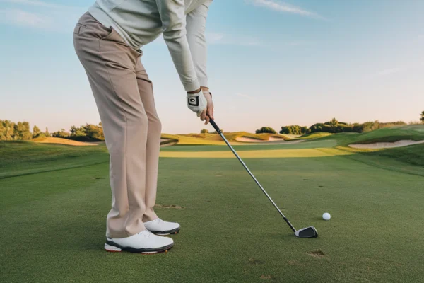 Align Your Centers golf short (How to Hit Crispy Iron Shots)