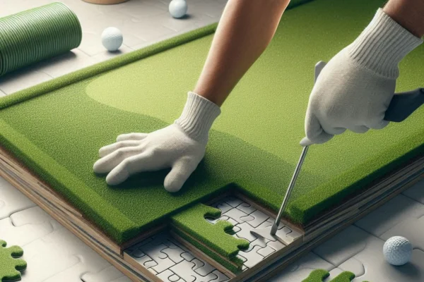 Diy golf mat at home step by step guide