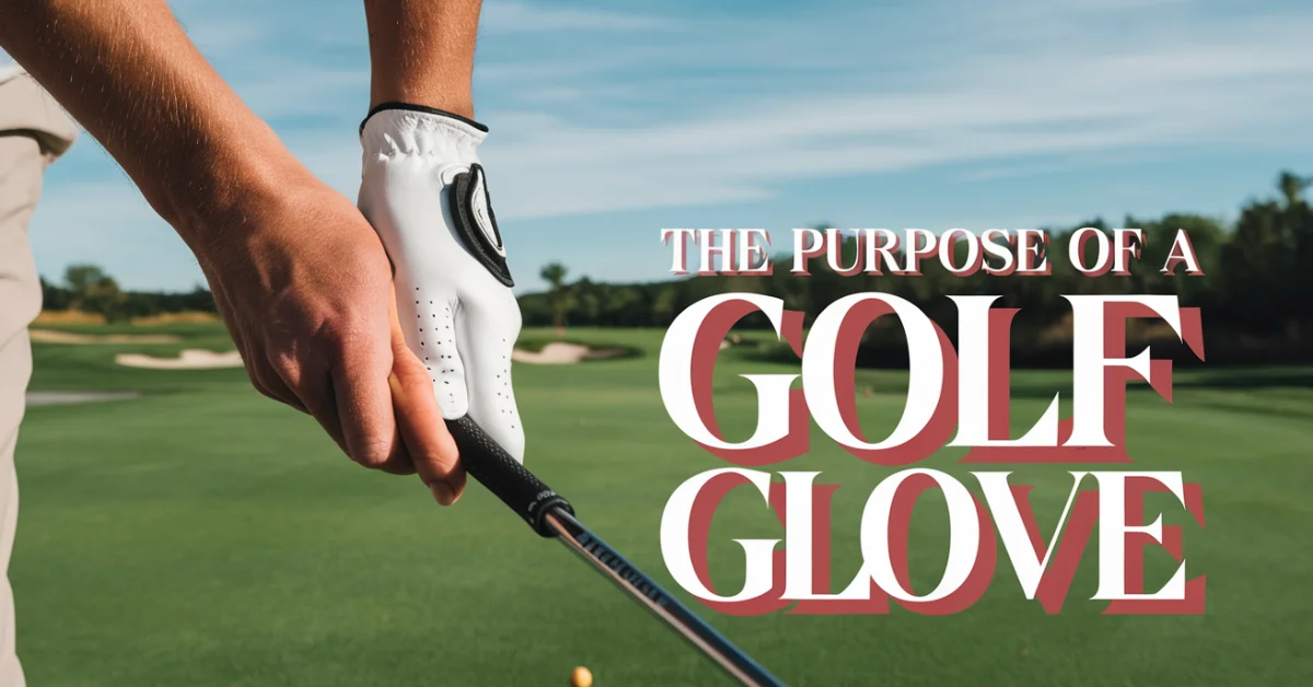 The Purpose of a Golf Glove: A Comprehensive Guide